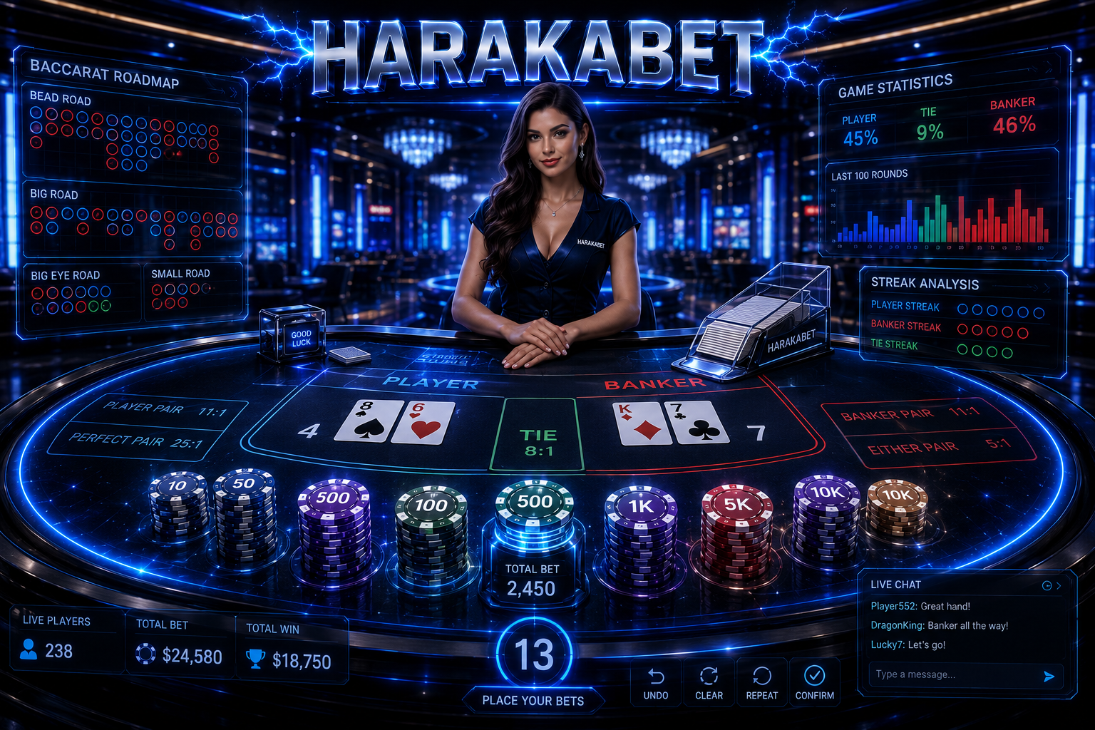 live baccarat