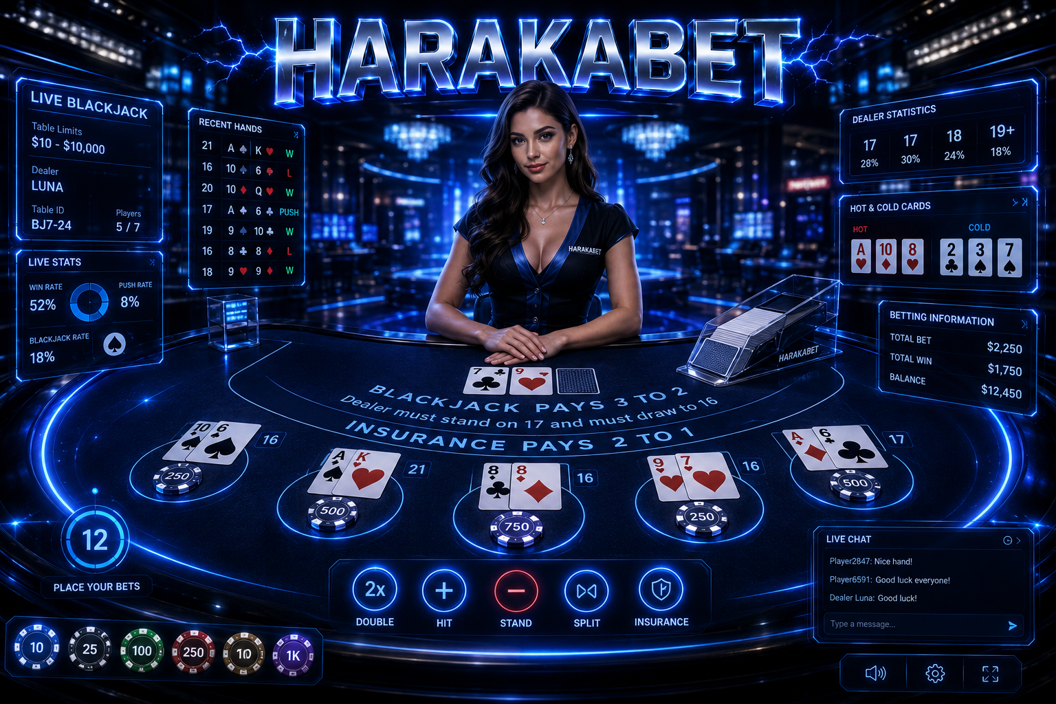 live blackjack